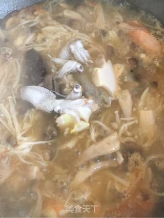 海鲜蘑菇汤的做法步骤：14