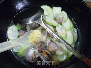 夜开花圆蛤汤的做法步骤：10
