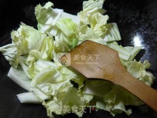 咖喱圆蛤煮白菜的做法步骤：2