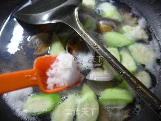 丝瓜圆蛤汤的做法步骤：7