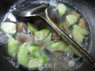 丝瓜圆蛤汤的做法步骤：8