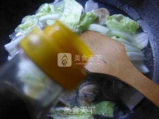 粉丝白菜圆蛤汤的做法步骤：5