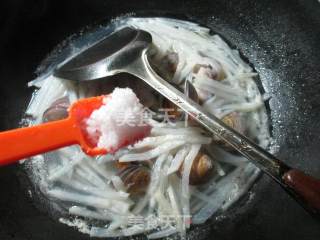萝卜圆蛤汤 的做法步骤：6