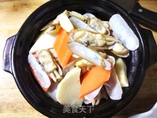 【常熟】什锦蛏子砂锅煲的做法步骤：11