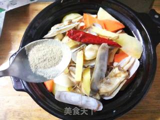 【常熟】什锦蛏子砂锅煲的做法步骤：15