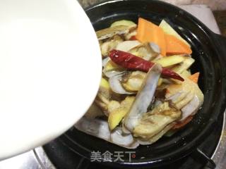 【常熟】什锦蛏子砂锅煲的做法步骤：16
