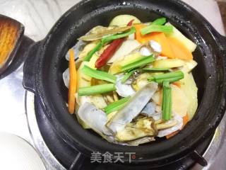 【常熟】什锦蛏子砂锅煲的做法步骤：18