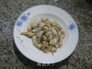【宁波】蛏子天菜芯羹 的做法步骤：2