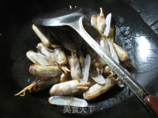 【宁波】葱姜蛏子的做法步骤：4