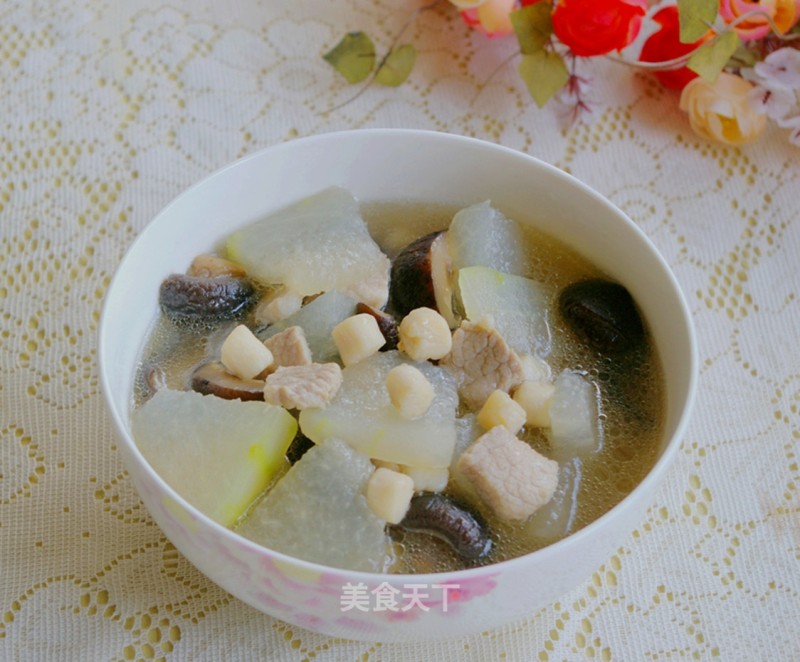 香菇鲜贝冬瓜汤的做法