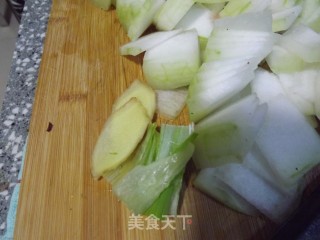 鲜贝虾仁炒冬瓜的做法步骤：4