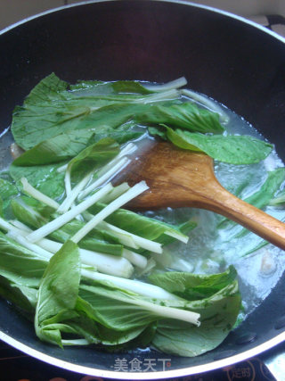 带子白菜汤粉的做法步骤：6