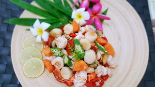 东南亚海鲜水果沙律的做法步骤：3