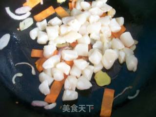 【鲁菜】清炒鲜贝的做法步骤：7