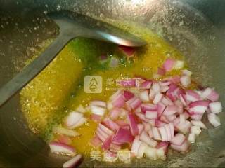 南瓜海鲜浓汤羹的做法步骤：3