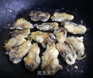 铁板煎牡蛎的做法步骤：8