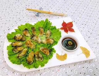 铁板煎牡蛎的做法步骤：12
