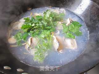 鲜美生蚝汤的做法步骤：9