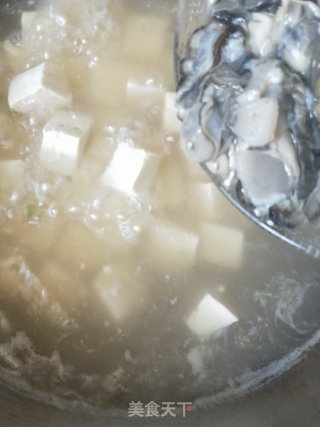 豆腐海蛎汤的做法步骤：9