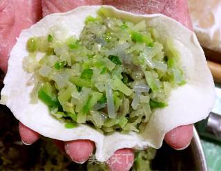 【大连】萝卜丝粉条海蛎子蒸包的做法步骤：10