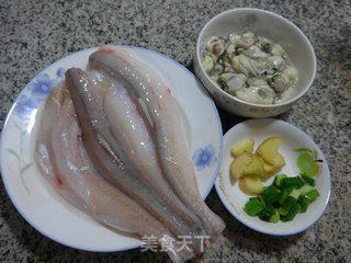 牡蛎煮虾潺的做法步骤：1