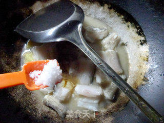 牡蛎煮虾潺的做法步骤：7