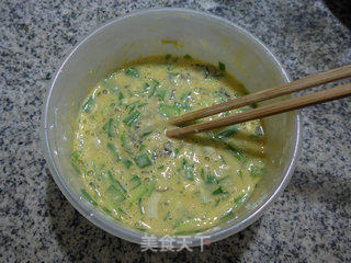 韭菜鸡蛋牡蛎煎的做法步骤：7