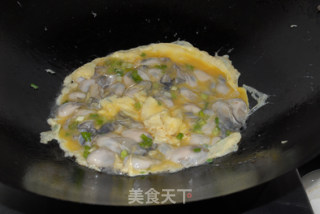 [浙菜]蛎黄跑蛋的做法步骤：8
