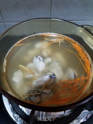 牡蛎鸡蛋汤的做法步骤：6