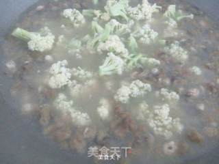 花菜牡蛎汤的做法步骤：7