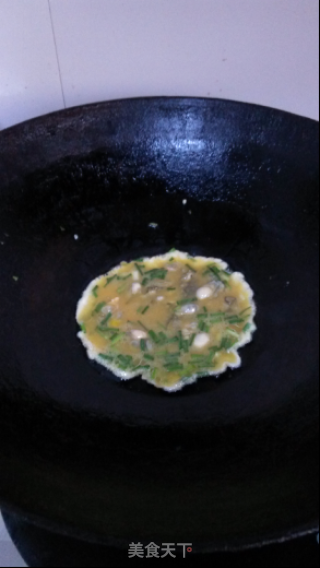 牡蛎煎蛋的做法步骤：9