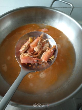 海鲜菌菇年糕汤的做法步骤：9