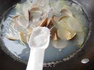 文蛤冬瓜汤的做法步骤：12