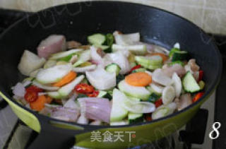 健康开胃的低脂美食 韩式大酱汤的做法步骤：8