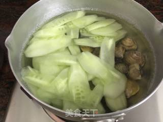 文蛤黄瓜汤的做法步骤：4