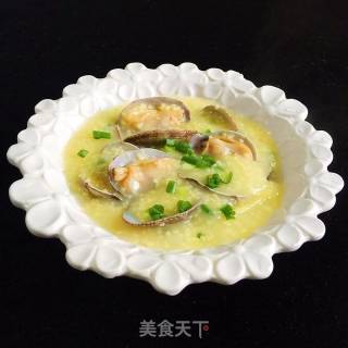 小米花蛤粥的做法步骤：8