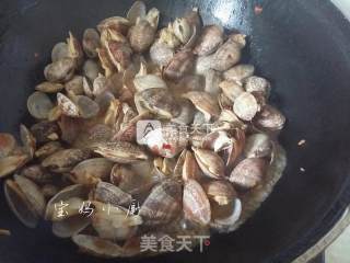 辣炒花蛤的做法步骤：6
