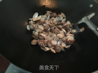 爆炒花蛤的做法步骤：5