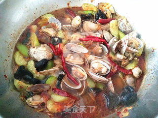 水煮花蛤的做法步骤：11