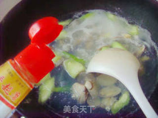 花蛤丝瓜汤的做法步骤：14