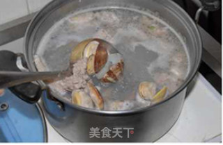 花蛤鱼头粥的做法步骤：7