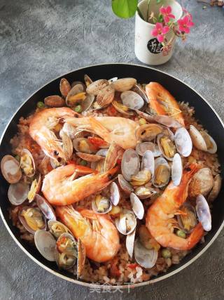 改良版西班牙海鲜饭的做法步骤：8