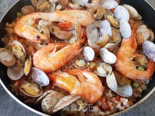 改良版西班牙海鲜饭的做法步骤：9
