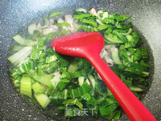 花蛤青菜汤的做法步骤：8
