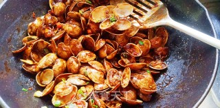 蚝油花蛤的做法步骤：9