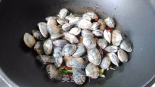 辣炒花蛤的做法步骤：4