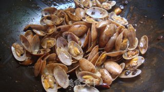 豉香花蛤的做法步骤：8