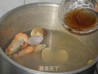 海鲜汤的做法步骤：6