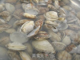 清煮花蛤的做法步骤：5