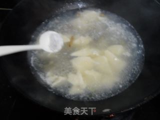 内酯豆腐花蛤汤的做法步骤：5